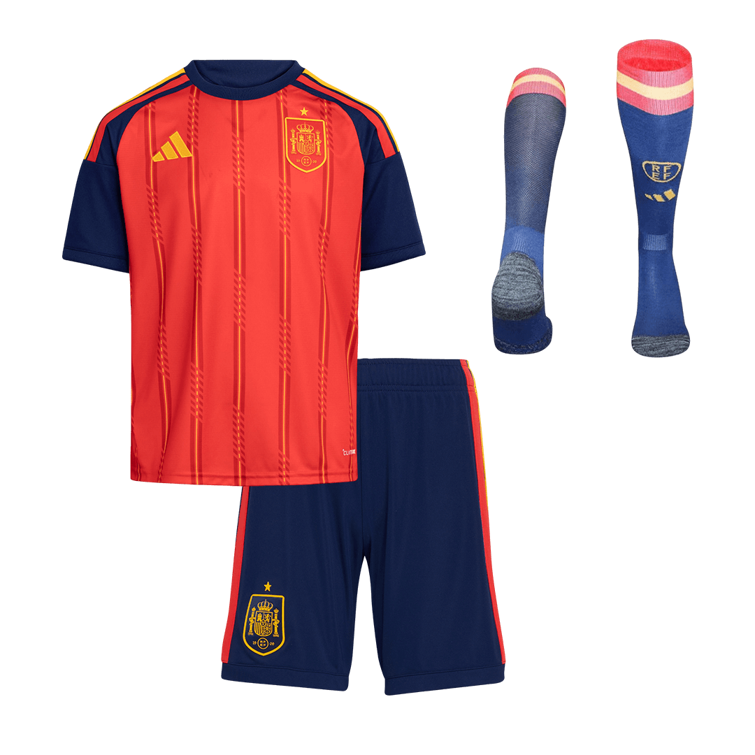 Spain World Cup Kinder Trikot Komplett-Set Heim 2026