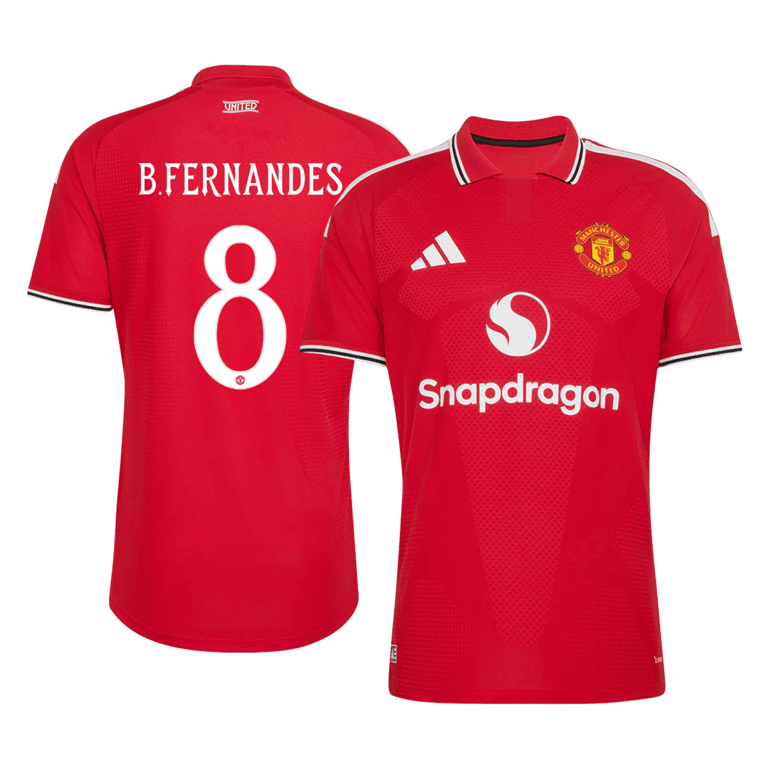 Manchester United Heimtrikot 2026/27 – B. FERNANDES #8 – UCL (Spielerversion)