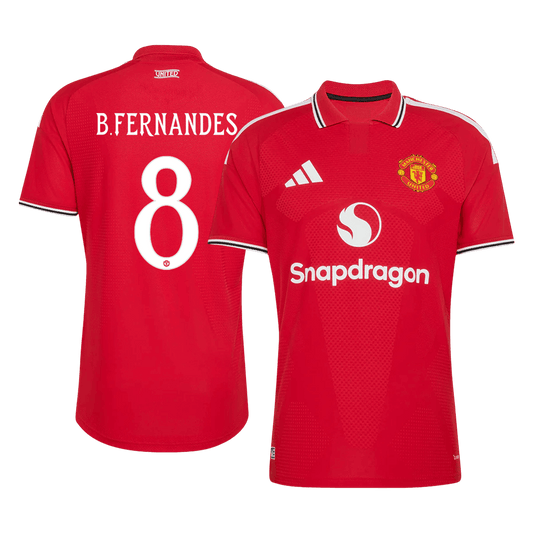 Manchester United Heimtrikot 2026/27 – B. FERNANDES #8 – UCL (Spielerversion)