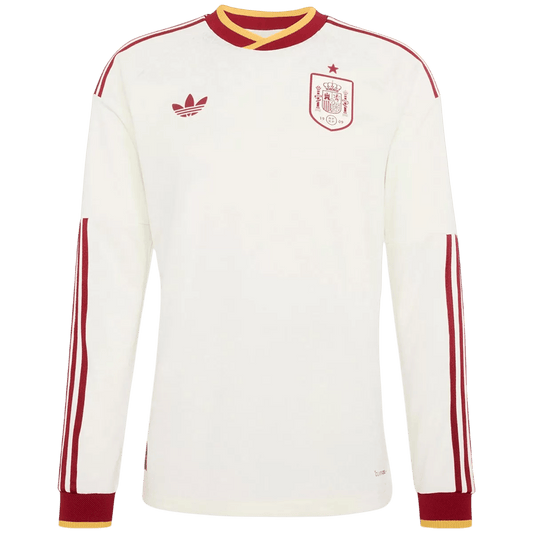 Spain World Cup Langarm Trikot Auswärts 2026