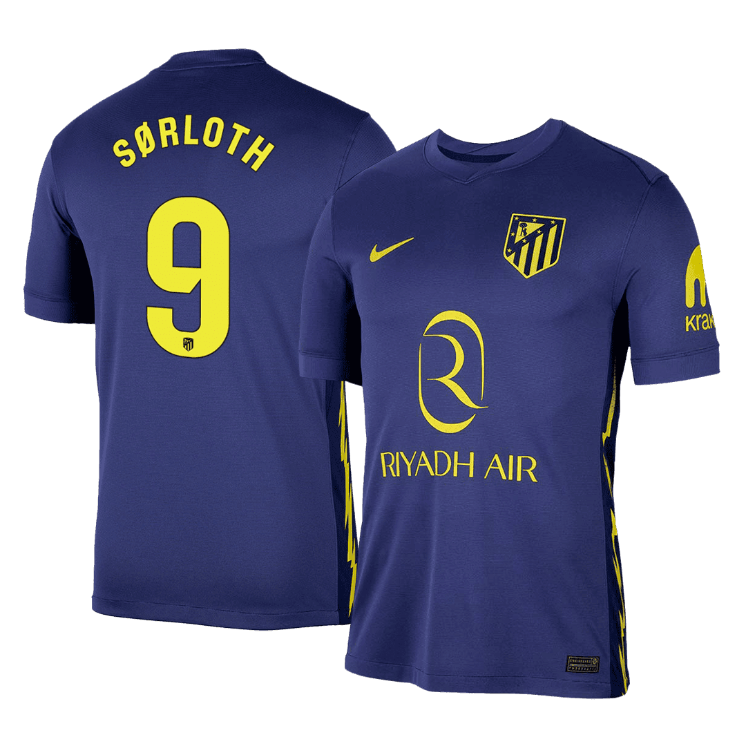 Atletico Madrid Trikot Auswärts 2025/26 SØRLOTH #9