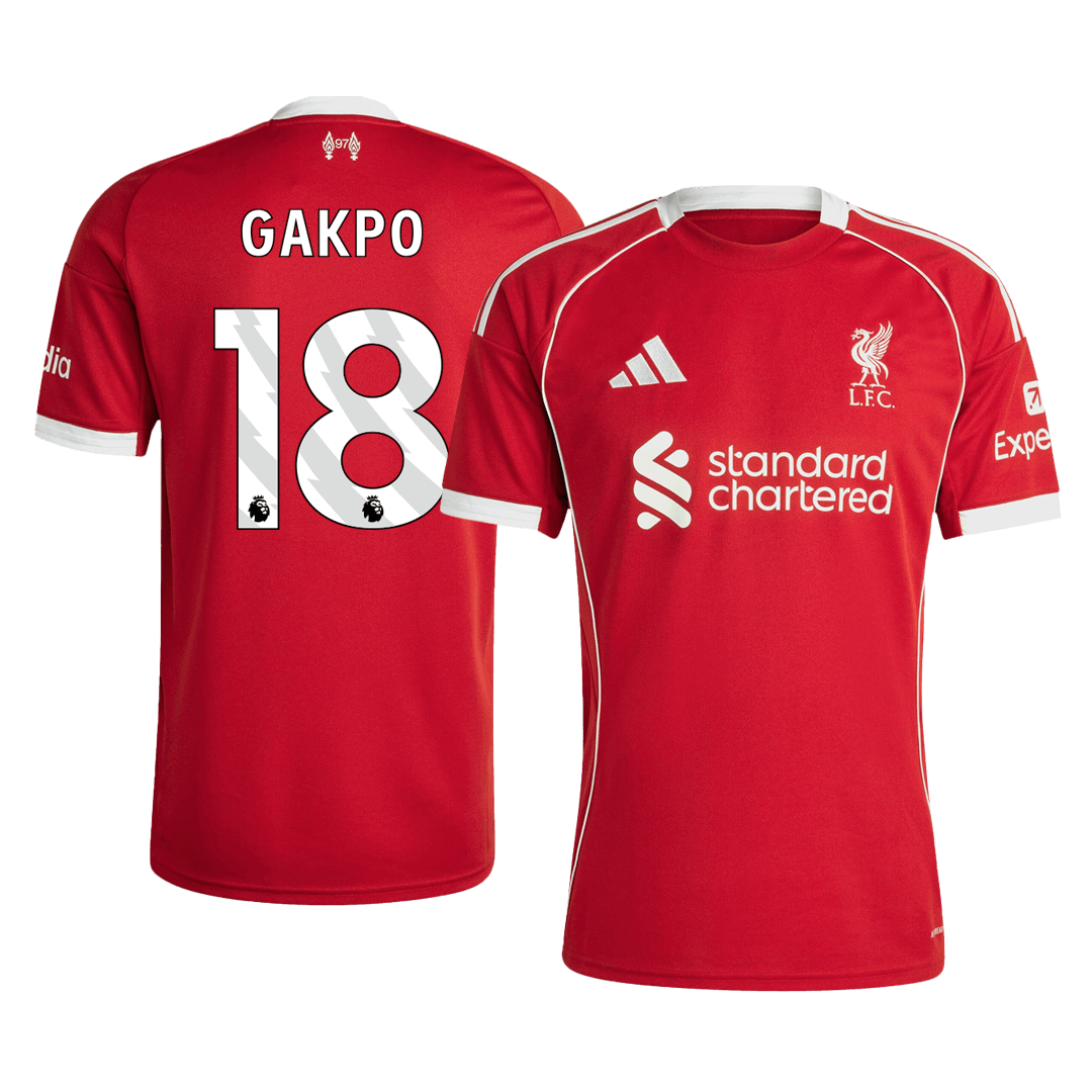 Maglia Liverpool Home 2025/26 GAKPO #18