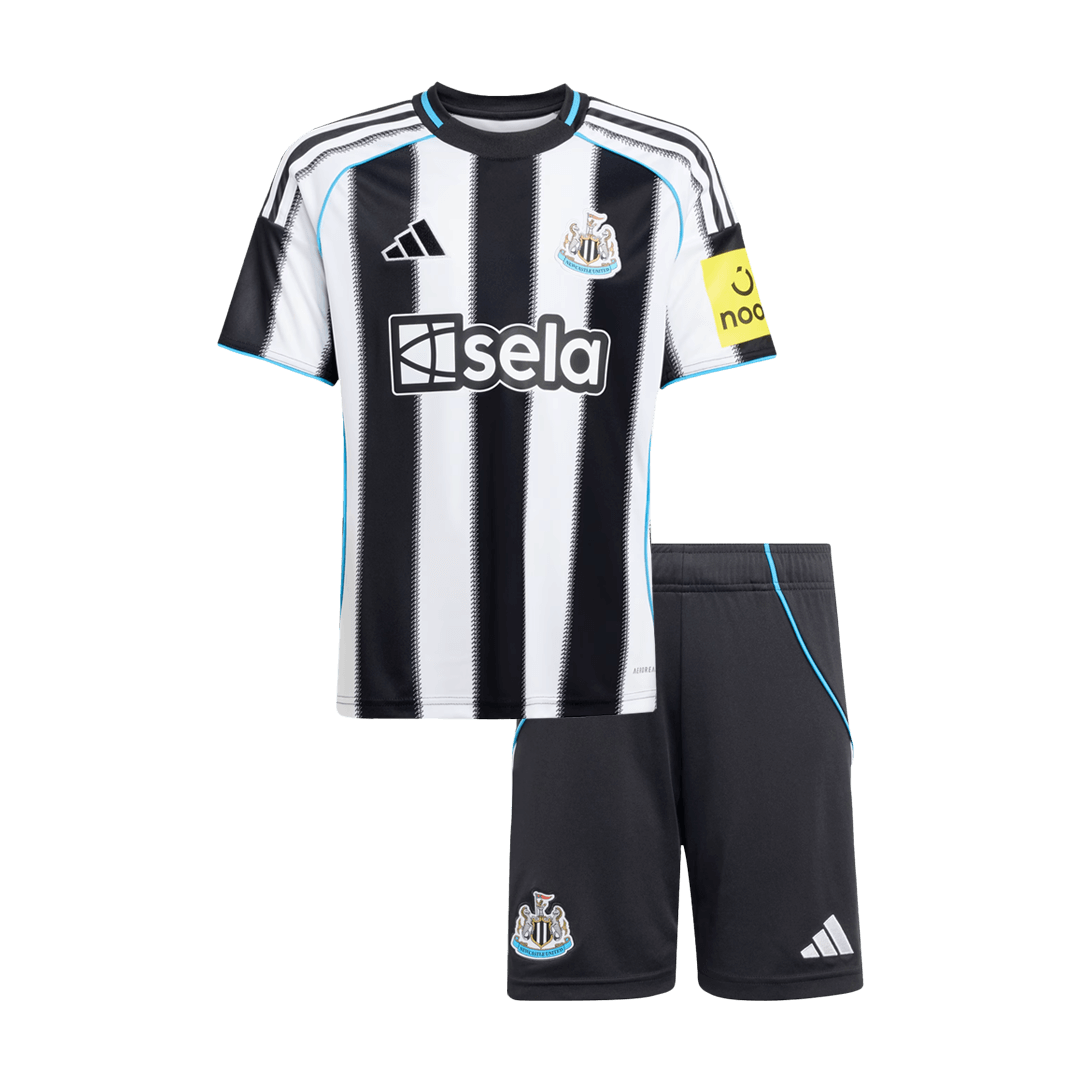 Ensemble maillot domicile enfant Newcastle United 2025/26