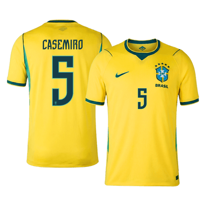 Brasile Maglia Mondiali Home 2026 CASEMIRO #5