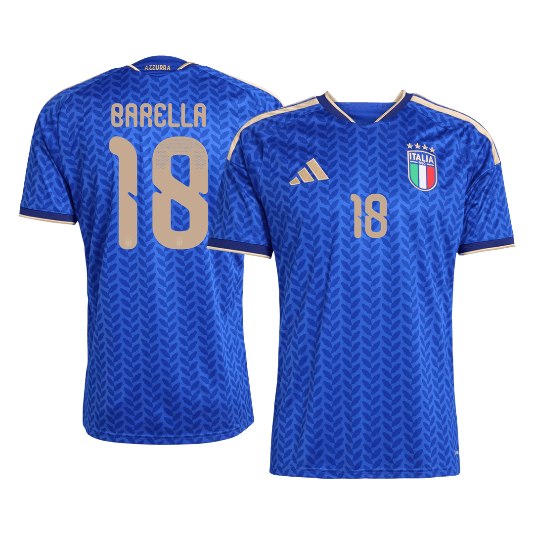 Maglia Italia Mondiale 2026 Home BARELLA #18 [PREMIUM]