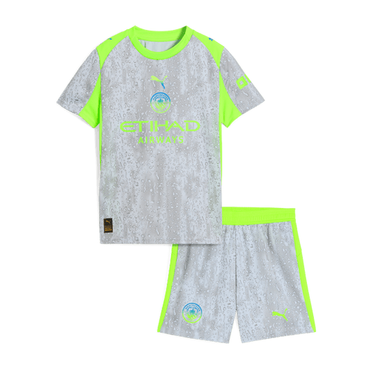 Manchester City Kinder Trikot Set Drittes Auswärts 2025/26
