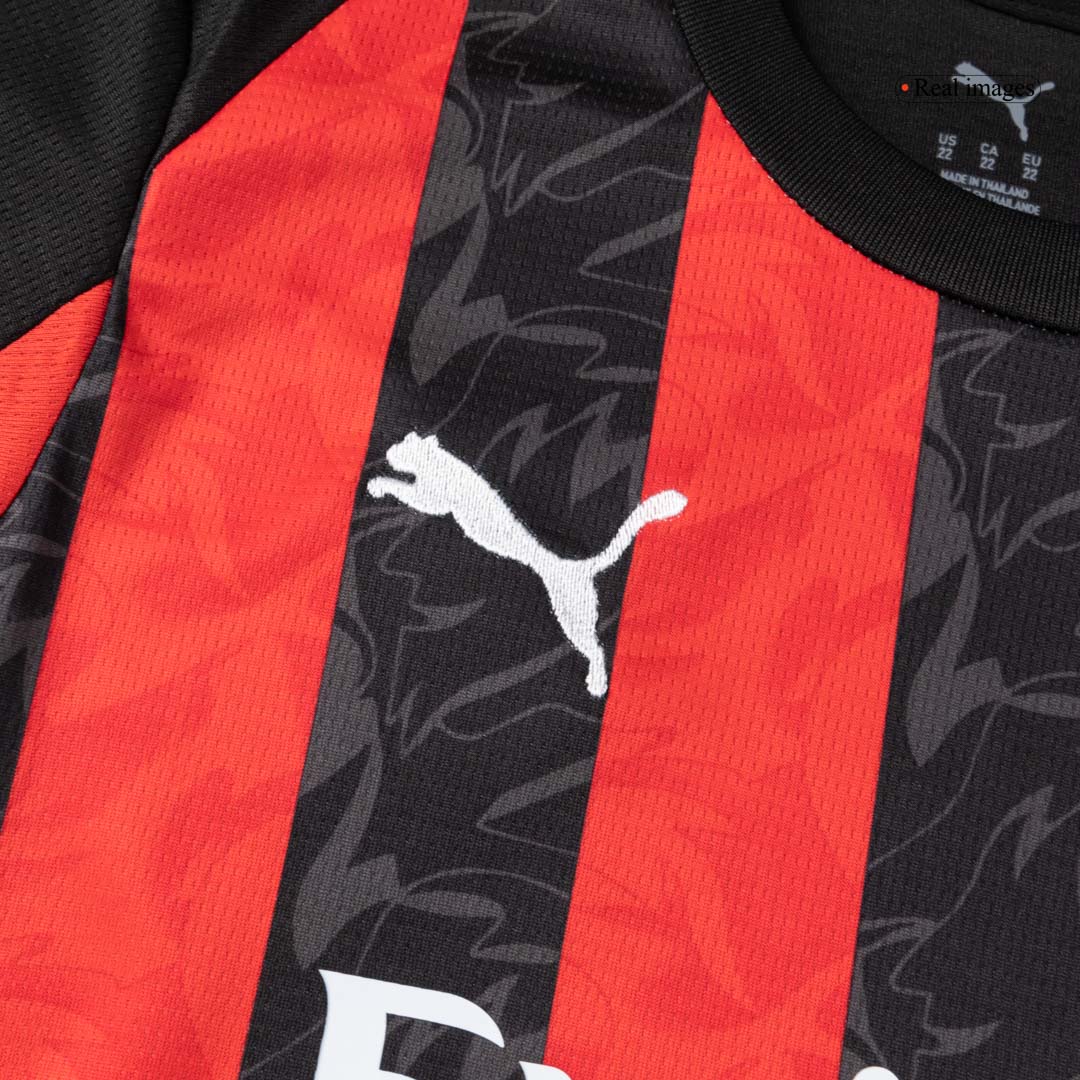 AC Milan Kinder Trikot Komplett-Set Heim 2025/26 – Bild 8