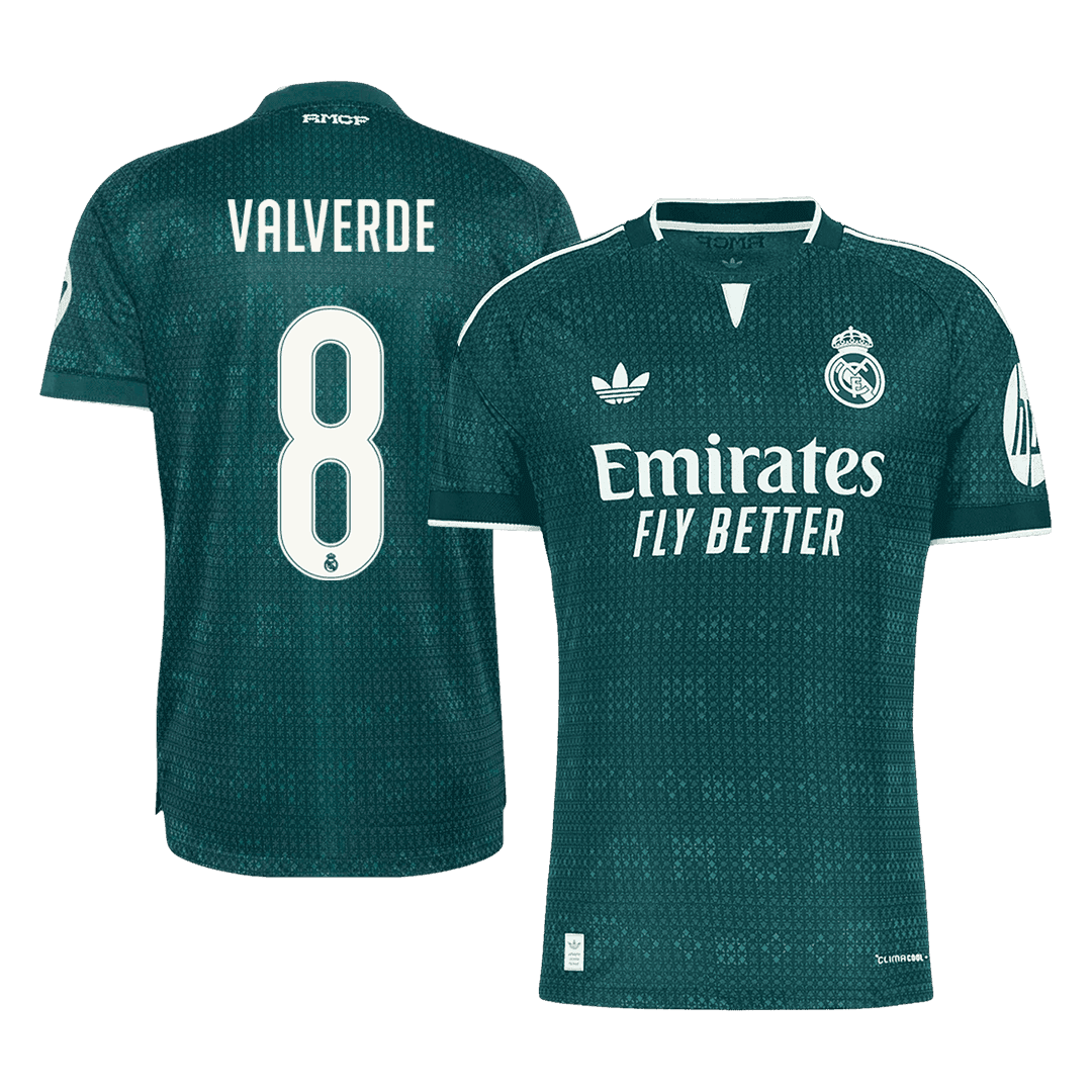 Real Madrid Auswärtstrikot 2026/27 – VALVERDE #8 (Spielerversion)