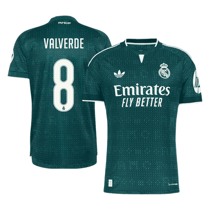 Real Madrid Auswärtstrikot 2026/27 – VALVERDE #8 (Spielerversion)