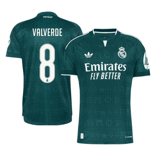 Real Madrid Auswärtstrikot 2026/27 – VALVERDE #8 (Spielerversion)
