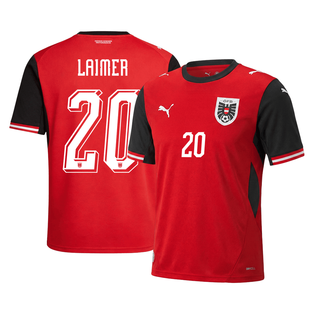 Austria World Cup Maglia Home 2026 LAIMER #20