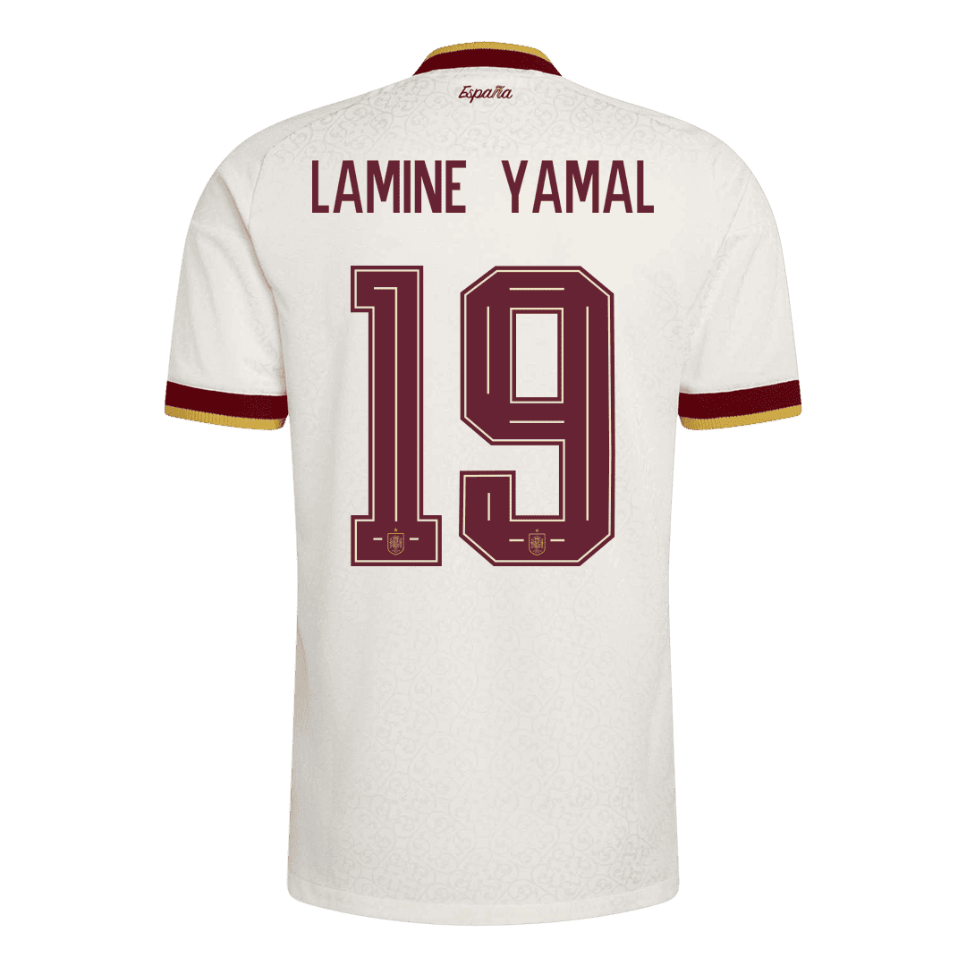 [Champion Edition] Spanien Auswärtstrikot WM 2026 – LAMINE YAMAL #19 (Spielerversion)
