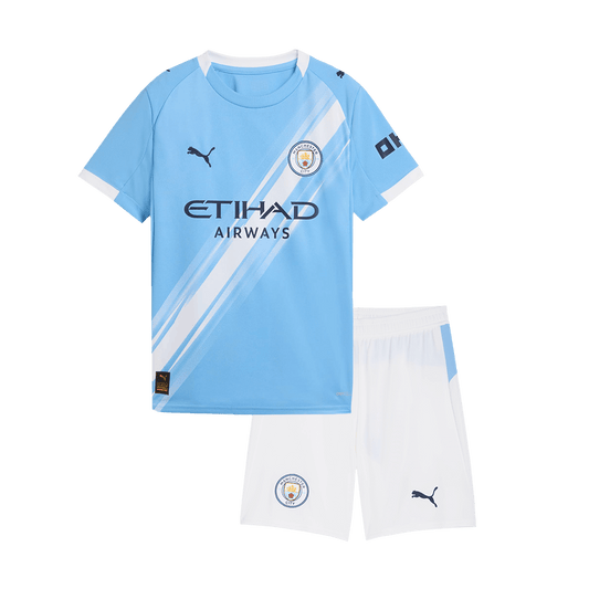 Manchester City Kinder Trikot Set Heim 2025/26