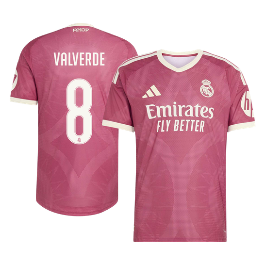 Real Madrid Ausweichtrikot 2026/27 – VALVERDE #8 (Spielerversion)