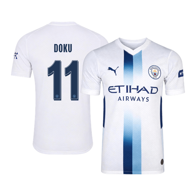 Manchester City Ausweichtrikot 2026/27 – DOKU #11 – UCL (Spielerversion)