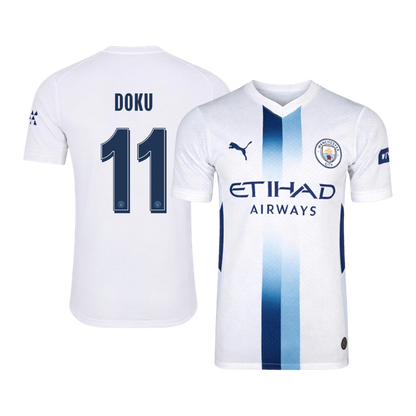 Manchester City Ausweichtrikot 2026/27 – DOKU #11 – UCL (Spielerversion)