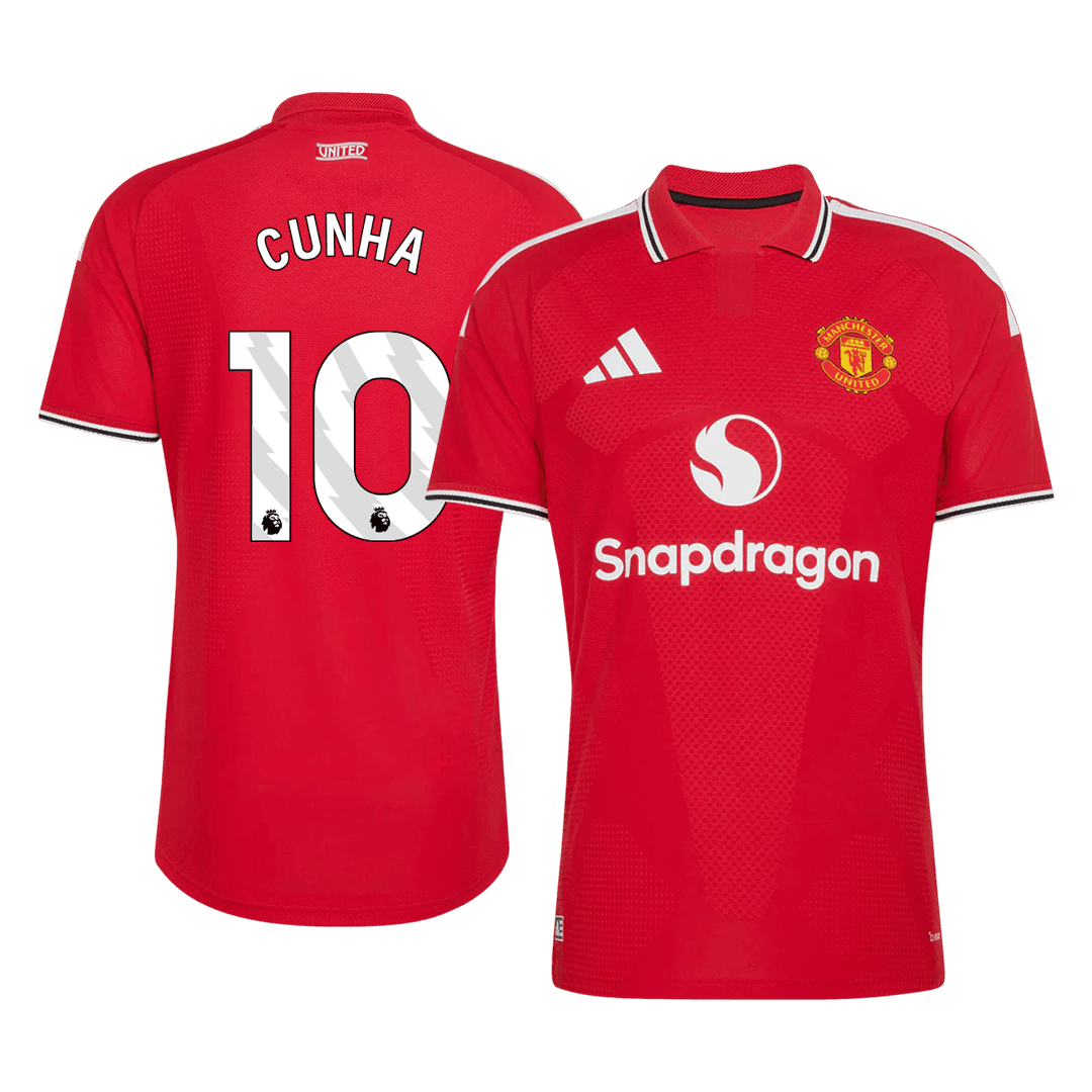 Manchester United Heimtrikot 2026/27 – CUNHA #10 (Spielerversion)