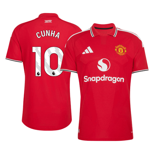 Manchester United Heimtrikot 2026/27 – CUNHA #10 (Spielerversion)