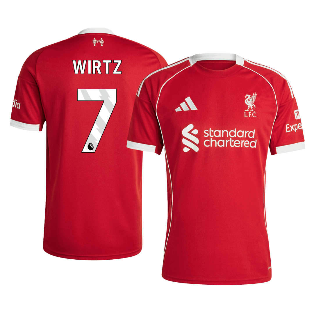 Maglia Liverpool Home 2025/26 WIRTZ #7