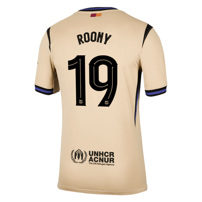 Barcellona Maglia Trasferta 2025/26 UCL ROONY #19