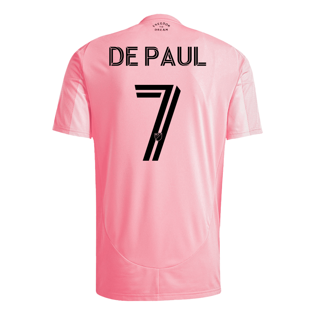 Maillot Inter Miami CF Domicile 2025 DE PAUL #7