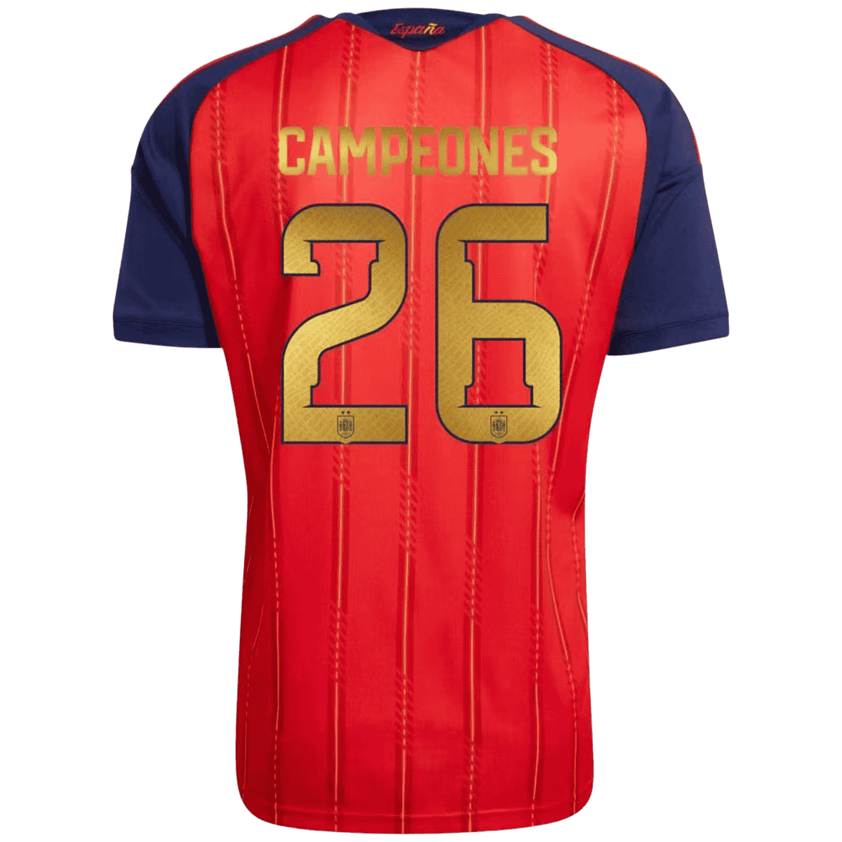 Spanien Heimtrikot WM 2026 – CAMPEONES #26