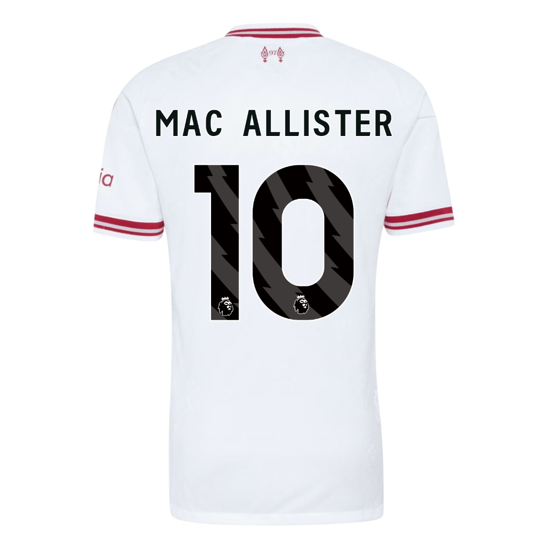 Liverpool Auswärtstrikot 2026/27 – MAC ALLISTER #10 (Spielerversion)