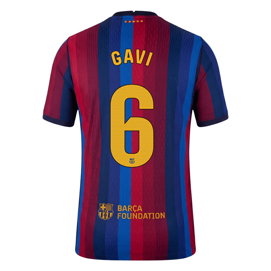 Barcelona Heimtrikot 2026/27 – GAVI #6 (Spielerversion)