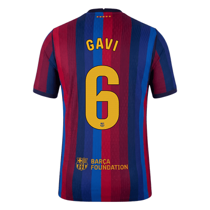 Barcelona Heimtrikot 2026/27 – GAVI #6 (Spielerversion)
