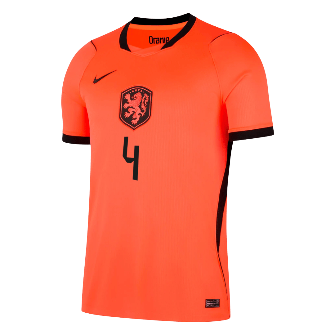 Maillot Coupe du Monde Pays-Bas Domicile 2026 VIRGIL #4