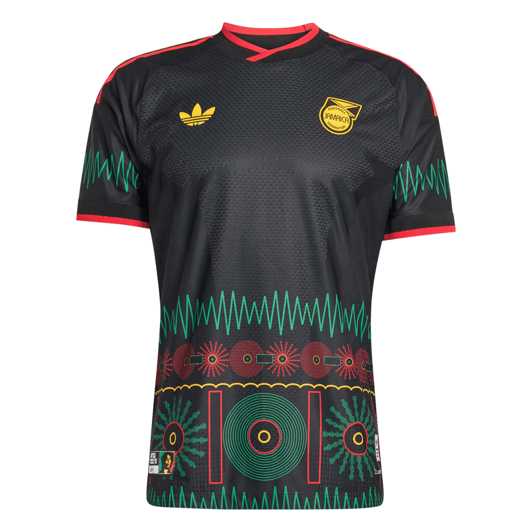 Maglia Versione Giocatore Jamaica Coppa del Mondo Trasferta 2026 Slim Fit