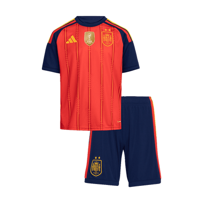 [Champion Edition] Spanien Heimtrikot-Set Kinder WM 2026