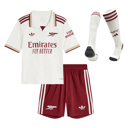 Die Gunners Kinder Trikot Komplett-Set Drittes Auswärts 2025/26