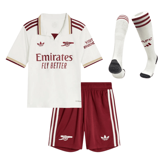 Die Gunners Kinder Trikot Komplett-Set Drittes Auswärts 2025/26