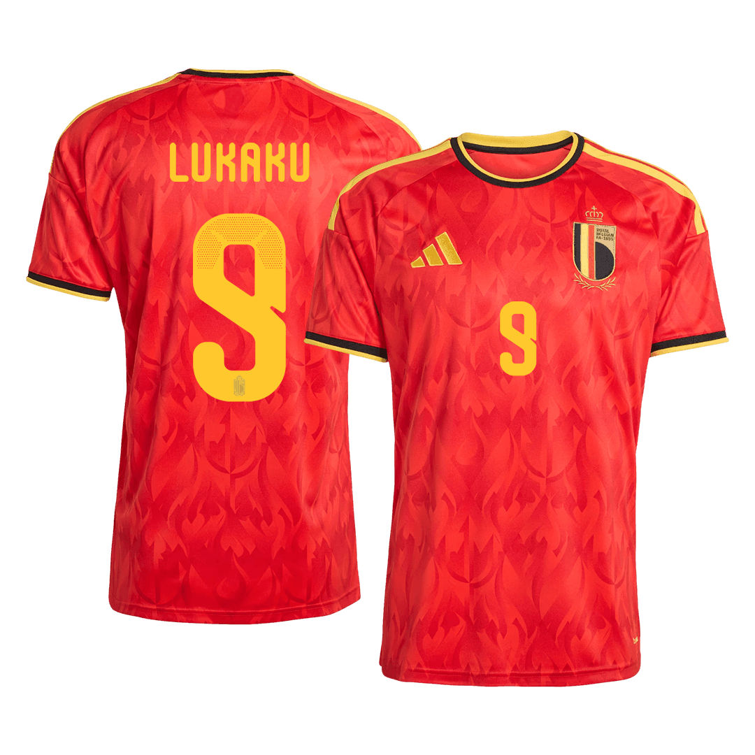 Belgium World Cup Trikot Heim 2026 LUKAKU #9