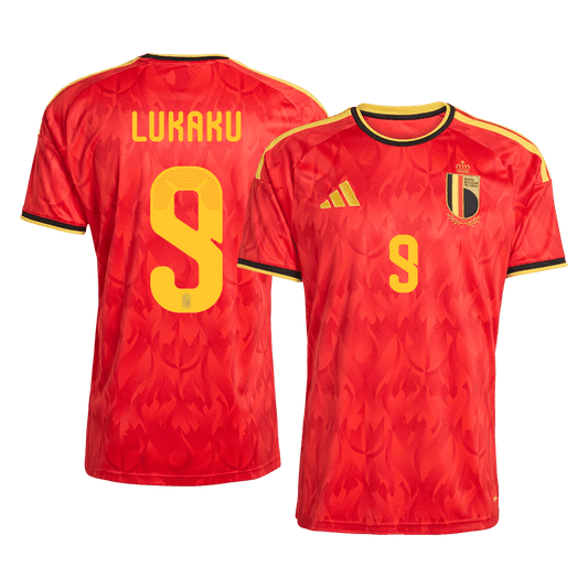 Belgium World Cup Trikot Heim 2026 LUKAKU #9