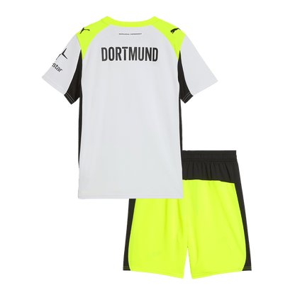 Borussia Dortmund Kinder Trikot Set Auswärts 2025/26 – Bild 14