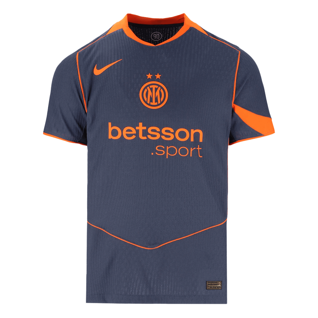Maglia Inter Milan Versione Giocatore Terza Trasferta 2025/26 Slim Fit
