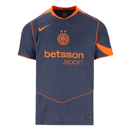 Maglia Inter Milan Versione Giocatore Terza Trasferta 2025/26 Slim Fit
