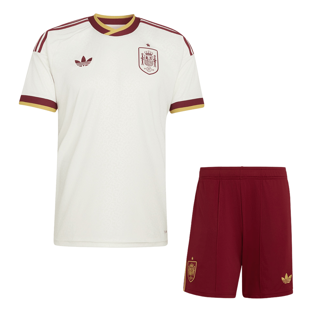 Spain World Cup Trikot Set Auswärts 2026