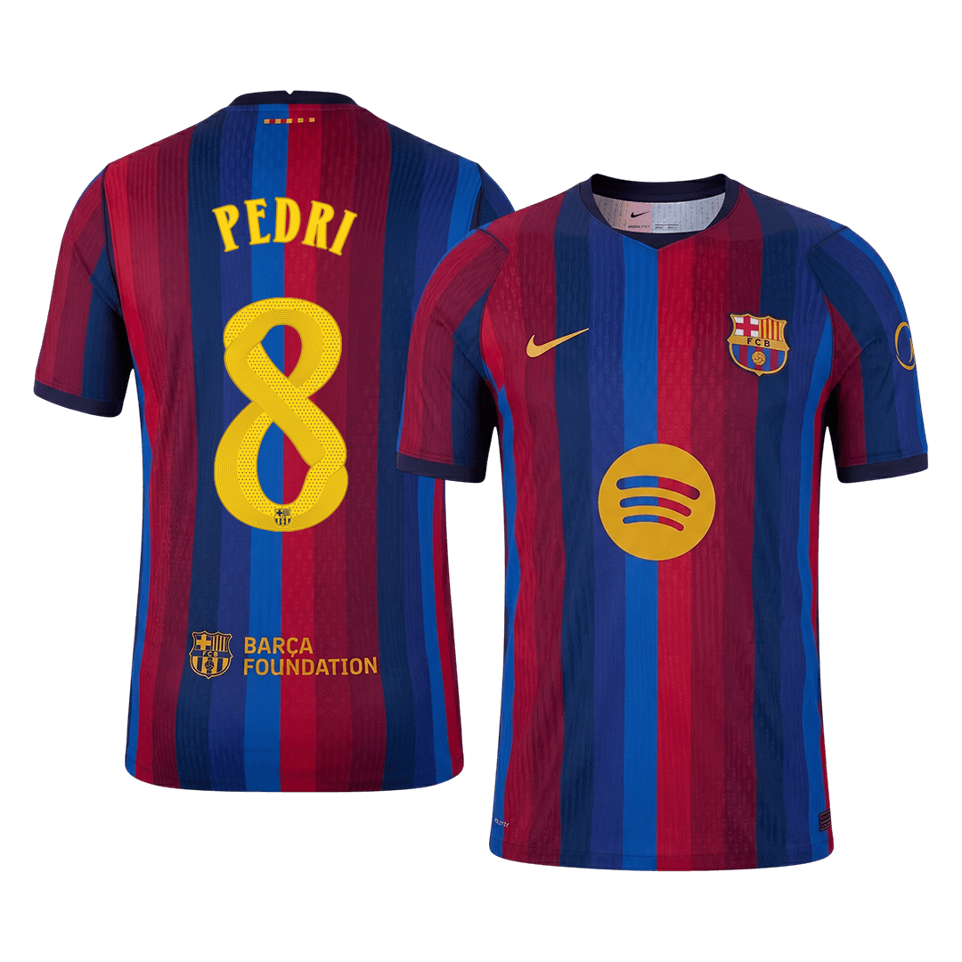 Barcelona Heimtrikot 2026/27 – PEDRI #8 – UCL (Spielerversion)