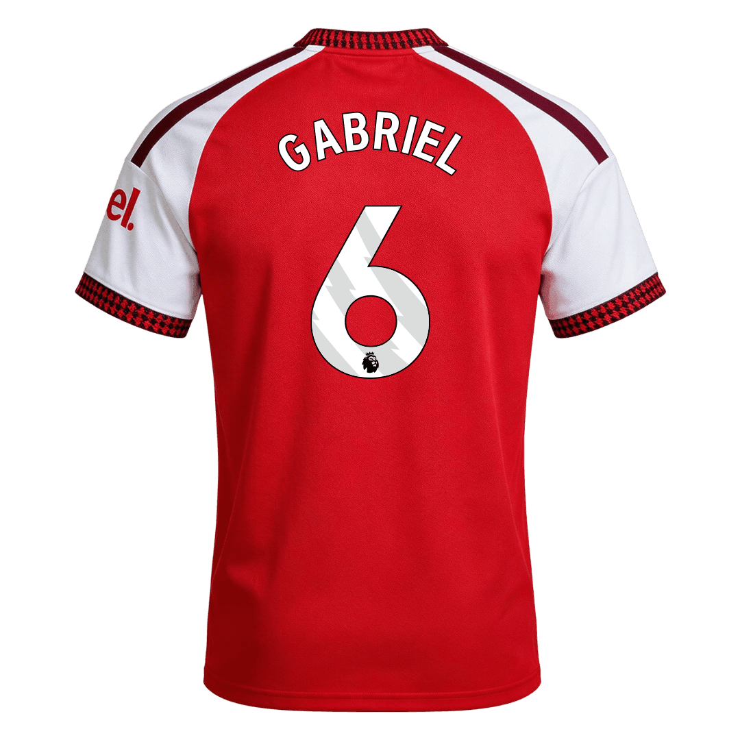 Arsenal Heimtrikot 2026/27 – GABRIEL #6 (Spielerversion)