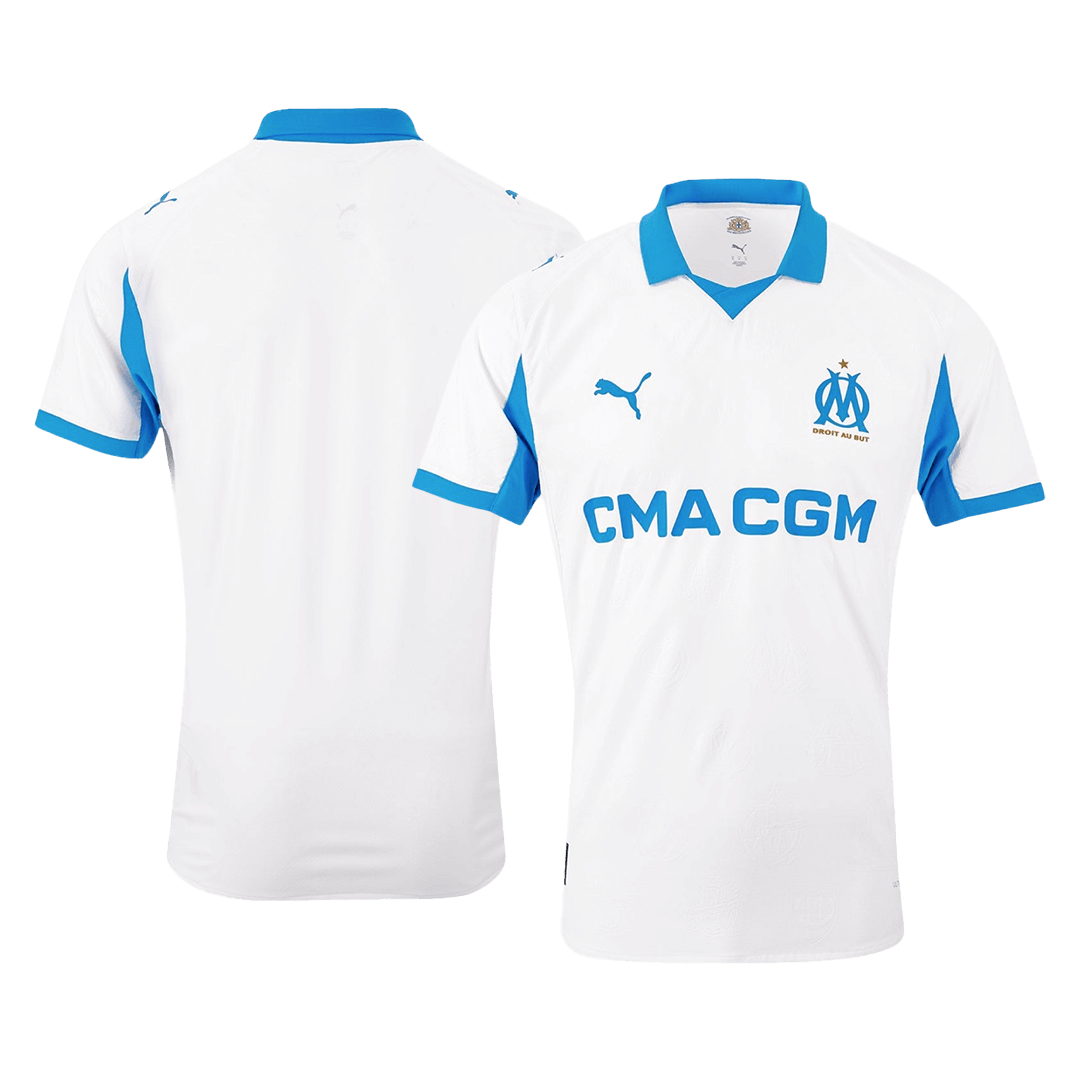 Marseille Player Version Trikot Heim 2025/26 Slim Fit