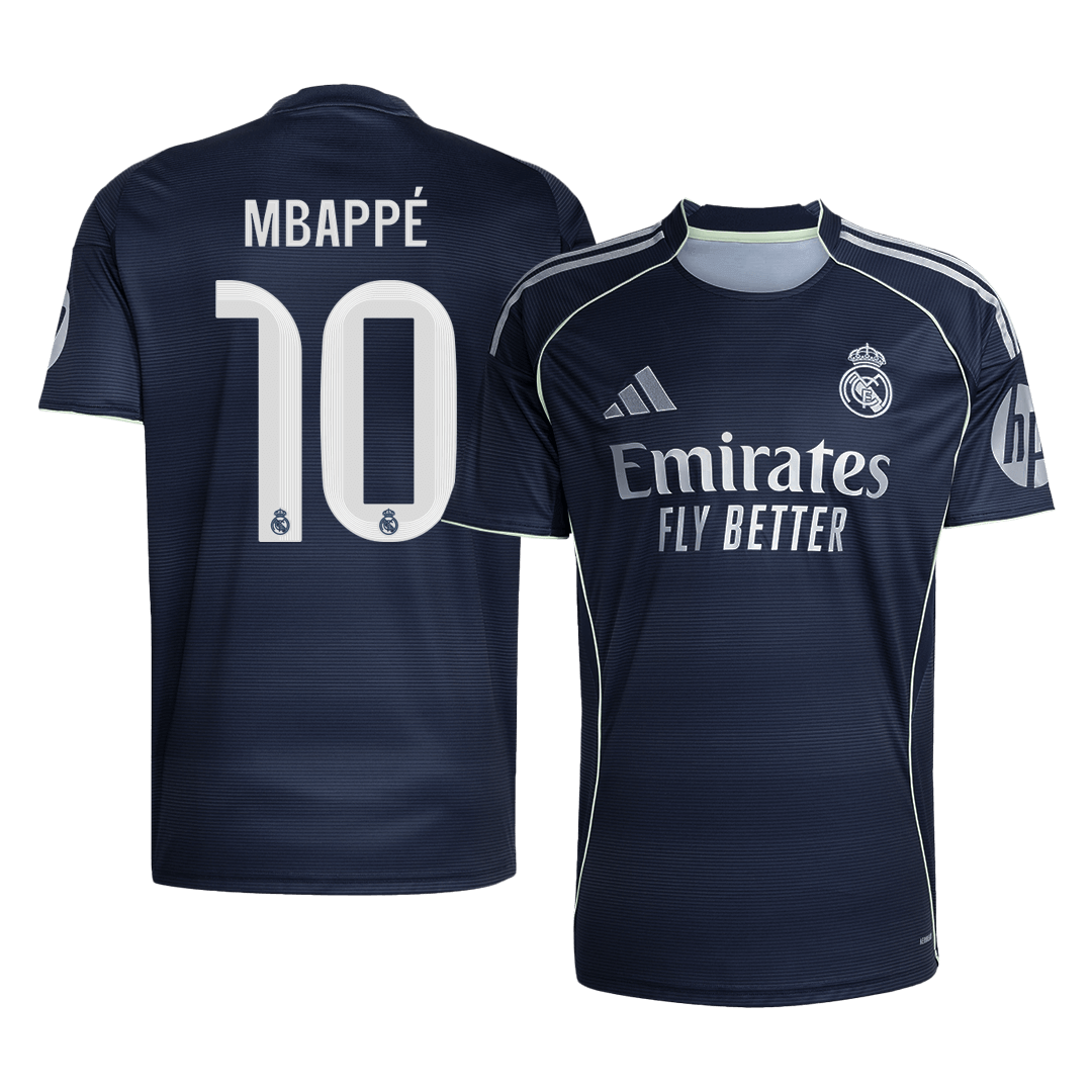 Maillot extérieur Los Blancos 2025/26 MBAPPÉ #10 [PREMIUM]
