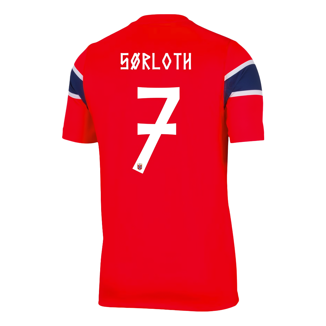 Norway World Cup Trikot Heim 2026 SØRLOTH #7
