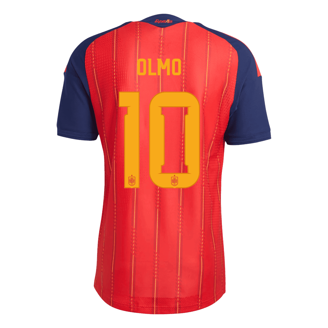[Champion Edition] Spanien Heimtrikot WM 2026 – OLMO #10 (Spielerversion)