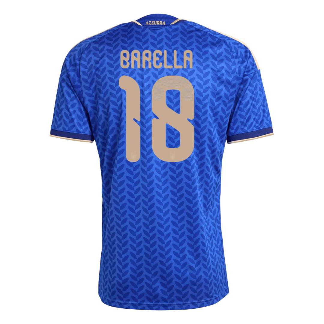 Maglia Italia Mondiale 2026 Home BARELLA #18 [PREMIUM]