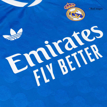 Los Blancos Player Version Maglia Terza Trasferta 2025/26 Slim Fit