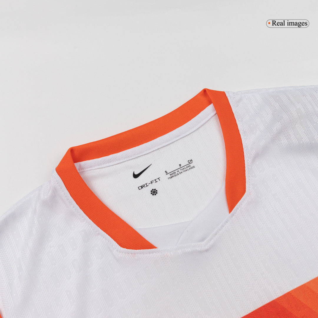 Netherlands World Cup Player Version Trikot Auswärts 2026 VIRGIL #4 Slim Fit