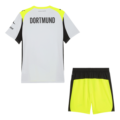 Borussia Dortmund Trikot Set Auswärts 2025/26